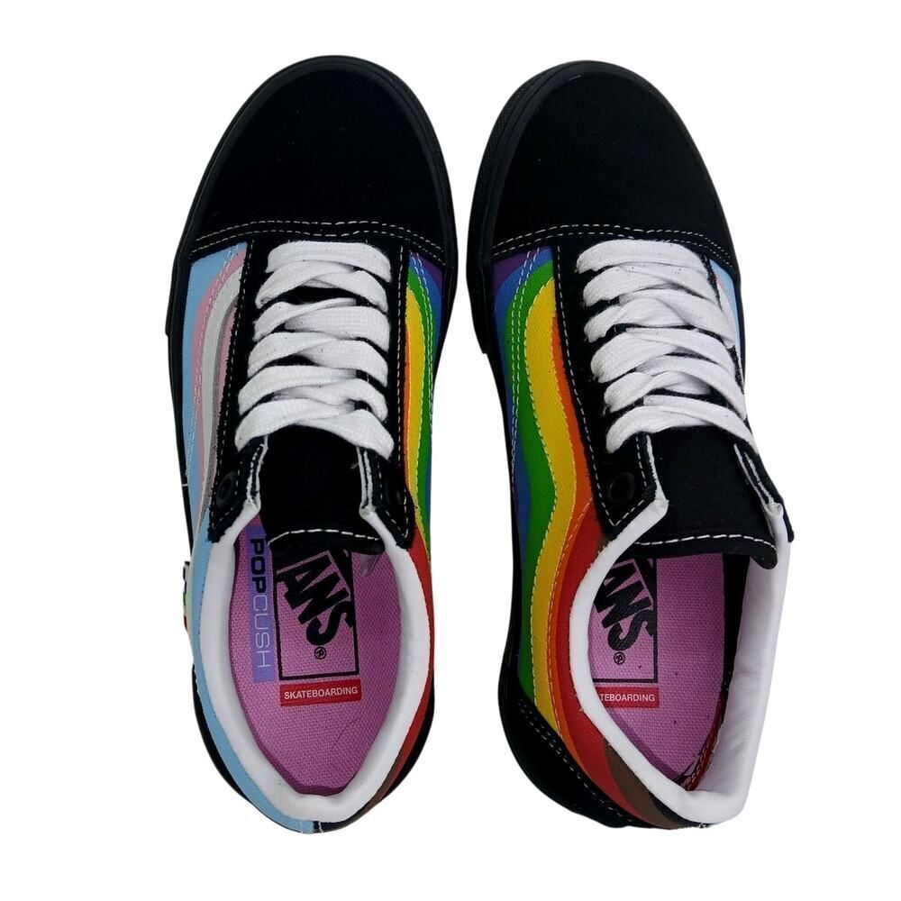 Vans Old Skool Womens New w/Tags Rainbow Pride Sneakers - Size 5 - Picture 5 of 5